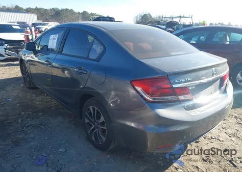 2013 Honda Civic Ex из США, поврежденный, VIN 19XFB2F87DE094369